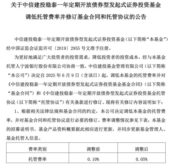 蜀商证券 6月以来，又一批基金出手降费